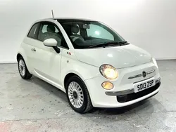 White Used 2013 Fiat 500 Lounge Hatchback | £4,595 (Good price)
