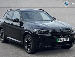 Black Used 2023 BMW iX3 M Sport SUV | £35,724 (Fair price)