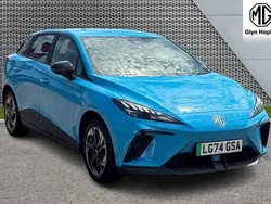 Blue New 2025 MG MG4 EV SE Hatchback | £17,074