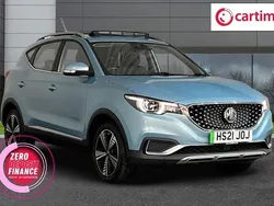 Blue Used 2021 MG ZS Exclusive Sedan | £8,999 (Fair price)