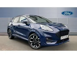 Blue Used 2023 Ford Puma ST-Line X SUV | £18,211 (Fair price)