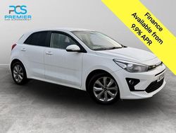 White Used 2022 Kia Rio Hatchback | £9,495 (Fair price)