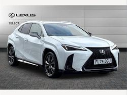 F sport white Used 2024 Lexus UX 300h Sport Line SUV | £32,791 (Good price)