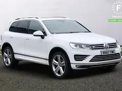 White Used 2017 VW Touareg R-line Plus SUV | £24,099 (Good price)