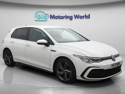 White Used 2020 VW Golf VIII R-line Hatchback | £16,500 (Fair price)