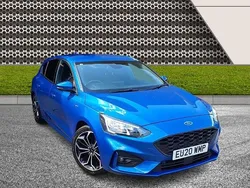 Blue Used 2020 Ford Focus ST-Line X Hatchback | £9,995 (Super price)