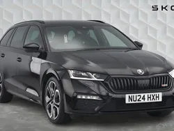 Black Used 2024 Skoda Octavia vRS Estate | £31,033 (Expensive)