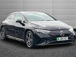 Black Used 2024 Mercedes EQE350 AMG line Sedan | £40,950 (Super price)