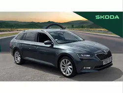 Grey Used 2016 Skoda Superb SE L Executive Estate | £16,485 (Fair price)