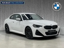 White Used 2025 BMW 220 M Sport Coupe | £33,499 (Good price)