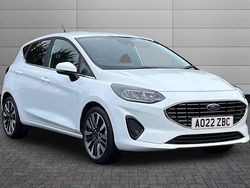 Frozen white Used 2022 Ford Fiesta Titanium Hatchback | £16,795 (A bit pricey)