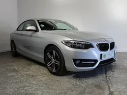 Silver Used 2014 BMW 218 Sport Line Coupe | £7,495 (Fair price)