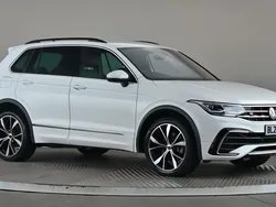 White Used 2023 VW Tiguan R-line SUV | £26,898 (Good price)