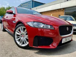 Red Used 2016 Jaguar XF S Sedan | £14,750 (Fair price)