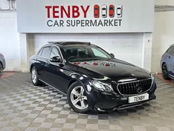 Black Used 2017 Mercedes E220 Premium Sedan | £13,495 (Fair price)