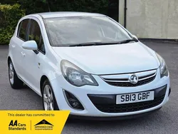White Used 2013 Vauxhall Corsa Hatchback | £2,300 (Fair price)