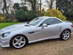 Silver Used 2015 Mercedes SLK250 AMG Cabriolet | £11,995 (Fair price)