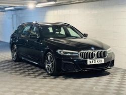 Black Used 2021 BMW 530e M Sport Estate | £14,489 (Fair price)
