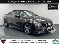 Red Used 2018 Mercedes E220 AMG Line Premium Plus Coupe | £18,970 (Fair price)