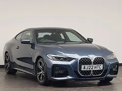 Blue Used 2022 BMW 420 M Sport Coupe | £26,898 (Good price)