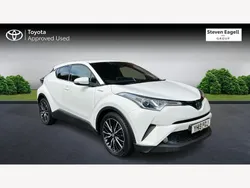 White Used 2019 Toyota C-HR SUV | £16,833 (Fair price)