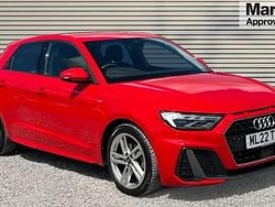 Red Used 2022 Audi A1 S-Line Hatchback | £18,111 (Fair price)