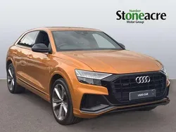 Orange Used 2021 Audi Q8 Black Edition SUV | £46,995