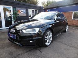Black Used 2015 Audi A3 S-Line Hatchback | £9,250 (Fair price)