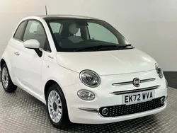 White Used 2022 Fiat 500 Dolcevita Hatchback | £10,200 (Fair price)