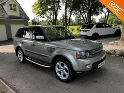 Gold Used 2009 Land Rover Range Rover Sport HSE SUV | £7,999 (Expensive)