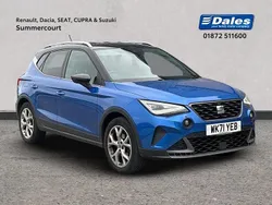 Blue Used 2021 Seat Arona FR SUV | £13,250 (Fair price)