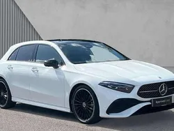 White Used 2024 Mercedes A180 AMG Line Premium Hatchback | £27,480 (A bit pricey)