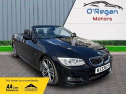 Black Used 2012 BMW 320 Cabriolet Sport Line Cabriolet | £5,995 (Fair price)
