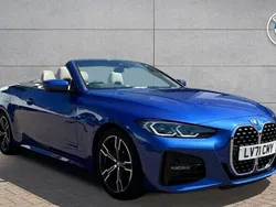 Blue Used 2021 BMW 420 M Sport Cabriolet | £31,849 (Expensive)