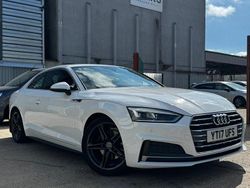 White Used 2017 Audi A5 S-Line Coupe | £12,300 (Fair price)