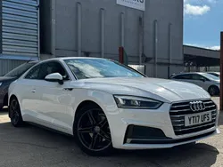 White Used 2017 Audi A5 S-Line Coupe | £12,300 (Fair price)