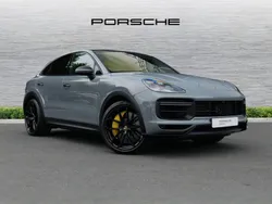 Arctic grey Used 2023 Porsche Cayenne Turbo GT SUV | £133,990