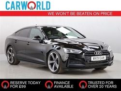 Black Used 2019 Audi A5 Sportback Black Edition Hatchback | £15,400 (Super price)