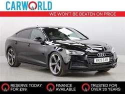 Black Used 2019 Audi A5 Sportback Black Edition Hatchback | £15,400 (Good price)