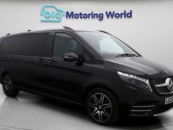 Black Used 2023 Mercedes V300 AMG line MPV | £59,800 (Good price)