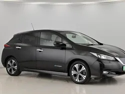 Black Used 2020 Nissan Leaf Tekna Hatchback | £9,295 (Fair price)