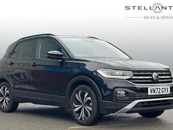 Black Used 2022 VW T-Cross Black Edition SUV | £17,636 (Fair price)