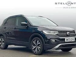 Black Used 2022 VW T-Cross Black Edition SUV | £17,617 (Fair price)