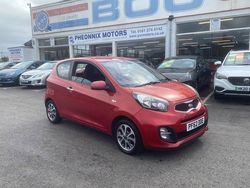 Red Used 2013 Kia Picanto City Hatchback | £3,195 (Expensive)