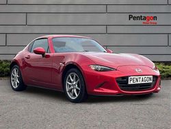 Red Used 2017 Mazda MX5 Cabriolet | £14,578 (Fair price)