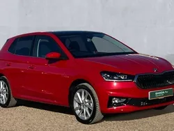 Velvet red metallic Used 2025 Skoda Fabia SE L Hatchback | £21,990