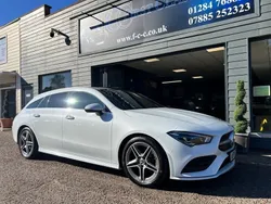 White Used 2021 Mercedes CLA220 Shooting Brake AMG line Estate | £23,995 (A bit pricey)