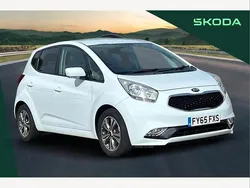 White Used 2015 Kia Venga 3 Hatchback | £8,700 (Fair price)