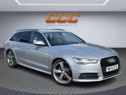 Silver Used 2015 Audi A6 Black Edition Estate | £11,490 (Good price)