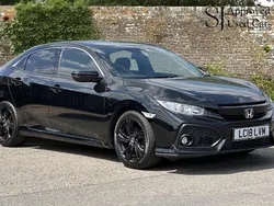 Black Used 2018 Honda Civic SR Hatchback | £9,950 (Fair price)